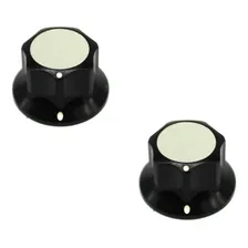 2 Knob Vintage Guitarra Bc Kmk Vintage Guitarra Preto Abs Foto  mini 1