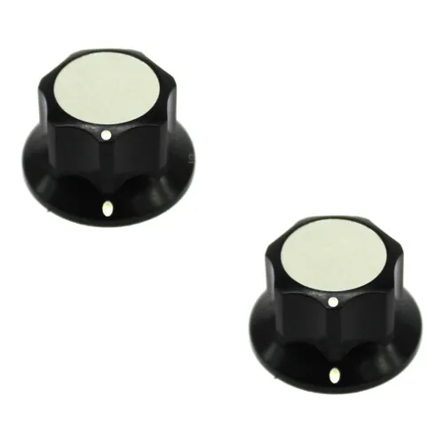 2 Knob Vintage Guitarra Bc Kmk Vintage Guitarra Preto Abs Foto 1