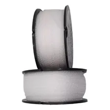 2 Linha Fio De Pedreiro 50m Trançada 1mm Polifio Cor Branco Foto mini 2