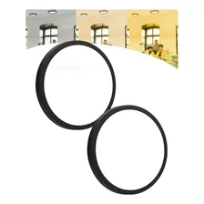 2 Luminaria Led Plafon 3 Cores 20w Sobrepor Teto 28cm Bivolt Foto  mini 1