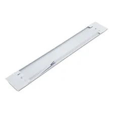 2 Luminaria Led Tubular Sobrepor 18w 60cm Branco Frio Bivolt Foto mini 4