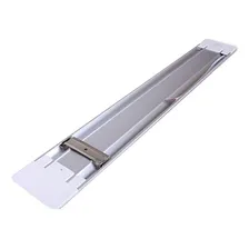 2 Luminária Slim Tubular Led Sobrepor Bivolt 120cm 6000k 40w Foto mini 4