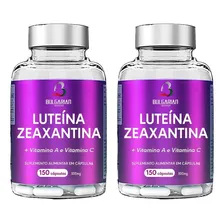2 Luteína + Zeaxantina + Vitamina A + Vitamina C 150 Caps Sabor Sem Sabor Foto mini 1