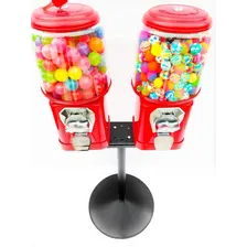 2 Máquina De Bolinha+pedestal+140 Brinde+213 Chiclete+25 Fi Foto  mini 1