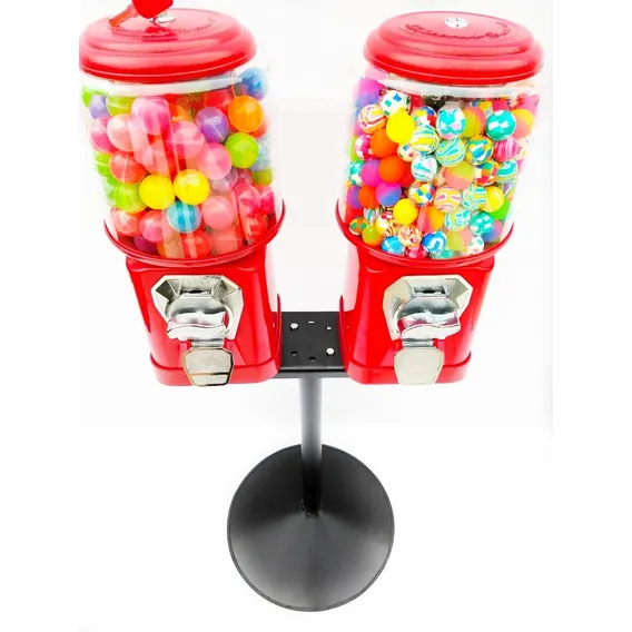 2 Máquina De Bolinha+pedestal+140 Brinde+213 Chiclete+25 Fi Foto 1
