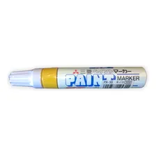 2 Marcadores Permanentes Uni Paint Marker Px-30 - Amarelo Foto mini  2