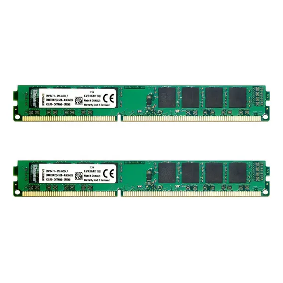 2 Mem贸ria Ddr3 8gb (2 X 8gb ) Kingston 1600mhz Total 16gb Foto 1