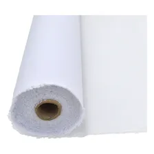2 Metros Entretela De Tecido Termocolante Fina 1,50 Largura Cor Branco Foto mini 2