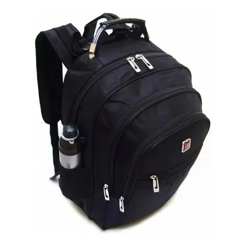 2 Mochila Bolsa Reforçada Notebook Impermeável Alca Cabo Aço Foto 1