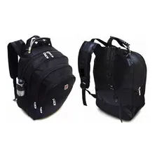 2 Mochila Bolsa Reforçada Notebook Impermeável Alca Cabo Aço Foto mini 2