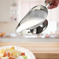 2 Molheira Aço Inox Tipo Aladim Gourmet Mix Molho Caldas Mel Foto mini 2