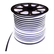2 Mt Mangueira Led Neon 110v Branco 6000k + Conector Luz Branco-frio 127v Foto  mini 1