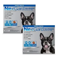 2 Nexgard Antipulgas Cães 4 A 10kg Combo 3 Comprimidos Foto mini 1