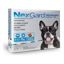 2 Nexgard Antipulgas Cães 4 A 10kg Combo 3 Comprimidos Foto mini 2