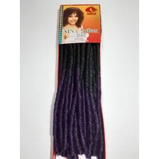 2 Pacotes Cabelo Cacheado Nina Softex Crochet Ombré Hair Foto mini 1