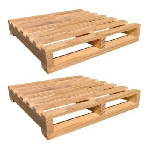 2 Palet De Madeira 50x50 Palete Pallet Estrado Ferramenta Cor Madeira natural Foto 1