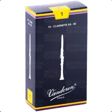 2 Palhetas P/clarinete Sib Tradicional N.1 Cr101 Vandoren Foto  mini 1