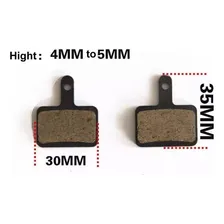 2 Par Pastilha Freio A Disco Compativel Shimano/tektro/winz Foto mini 3