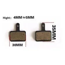 2 Par Pastilha Freio A Disco Compativel Shimano/tektro/winz Foto mini 2