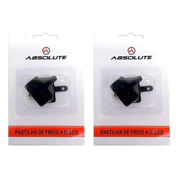 2 Par Pastilha Freio Disco Absolute Altus Mt200 Mt500 = B01s Foto 1