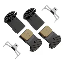 2 Par Pastilha Freio Disco Tipo Shimano Metal Gta 04 P/ Bike Foto mini 1