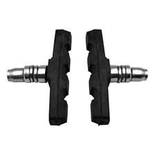 2 Par Pastilha Sapata Freio V Brake Orbital Bmx Mtb 70mm Gta Cor Preto Foto mini 4