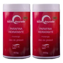 2 Parafinas Morango Capilar Banho Dourado Bronze Natural Foto mini 1