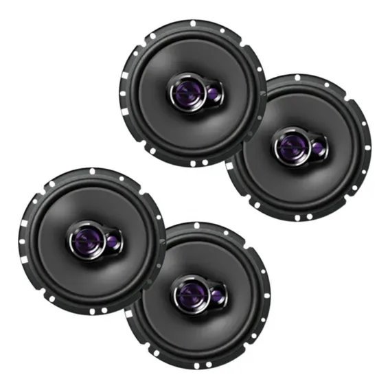 2 Pares Alto Falante Pioneer Ts-1760br 6 Polegadas 200w Tri Foto 1