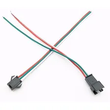 2 Pares Conector Engate Rápido 3 Pinos 3 Fios Macho E Femea Foto mini 1