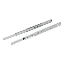 2 Pares Corrediça Telescópica Larga P/ Gavetas 45cm 45kg Foto mini  3