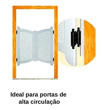 2 Pares Dobradiça Starfer Vai Vem Bang Bang 7,6cm (3 Pol.) Foto mini 4
