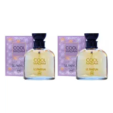 2 Perfume Cool Madam Edt Paris Elysees 100ml Foto  mini 1