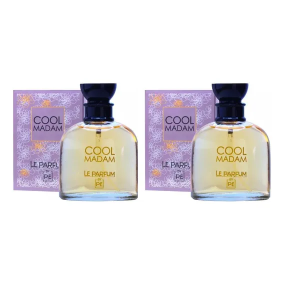 2 Perfume Cool Madam Edt Paris Elysees 100ml Foto 1