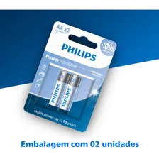 2 Pilhas Alcalinas Aa Philips Foto mini 2