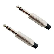 2 Plug P10 Santo Angelo Stereo Com Baquelite Foto mini 1