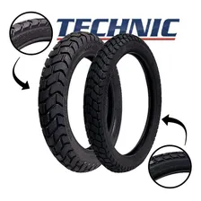 2 Pneu Moto Technic 110/90-17 60p 90/90-19 52t T&c Foto mini 4