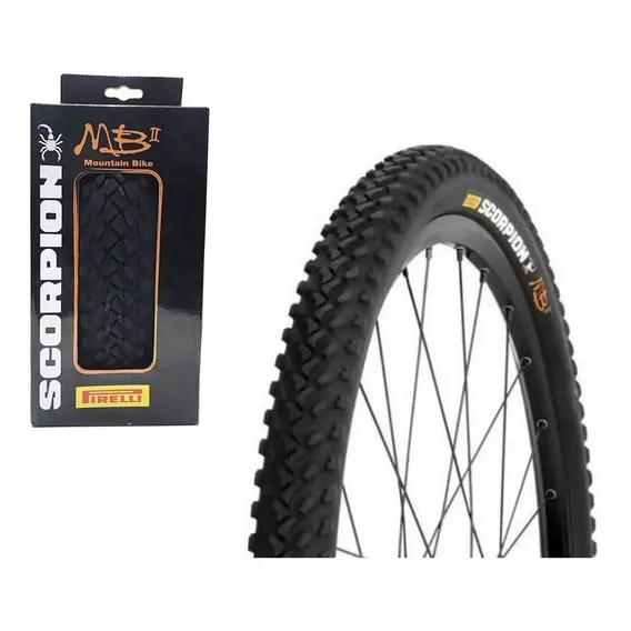 2 Pneu Pirelli Scorpion Mb2 Kevlar Bike Mtb Aro 26 Aps Foto 1