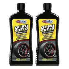 2 Pneu Pretinho Centralsul Ouro Preto 500ml Brilho Intenso Foto  mini 1