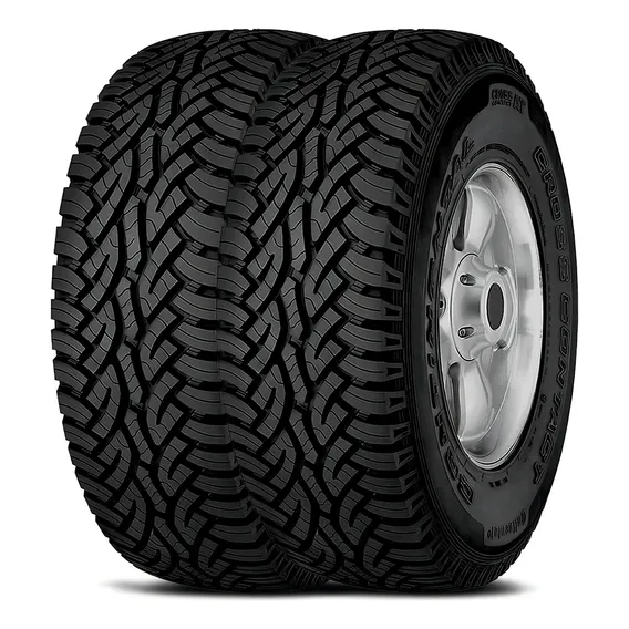 2 Pneus Aro 15 Continental 205/65r15 94h Crossc At Crossfox Foto 1