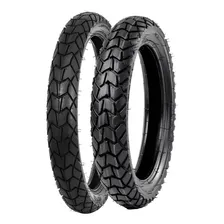 2 Pneus C/ C 90/90-19 D 52t + 110/90-17 T 60t Pra Nxr Bross Foto mini 1