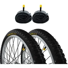 2 Pneus Pirelli 20 H506 Top Cross + 2 Câmaras Pirelli Foto mini 1
