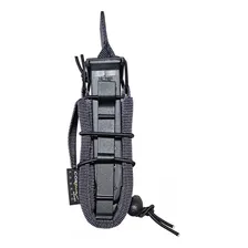 2 Porta Carregador Fast Pistol Cordura Cinza Bandeirantes Foto mini 2