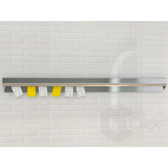 2 Porta Comanda Inox Comandeira, Pizzaria, Bar 50cm Foto 1