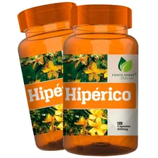 2 Potes Hipérico Puro 100% Natural Kit 240 Cáps - Fonte Verde Foto mini 1