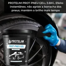 2 Pretinho Automotivo Gel Baba Profissional Protelim 3.6kg Cor Preto Foto mini  3
