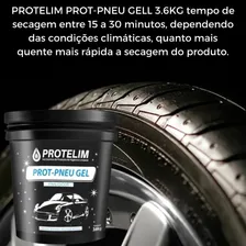 2 Pretinho Automotivo Gel Baba Profissional Protelim 3.6kg Cor Preto Foto mini  2