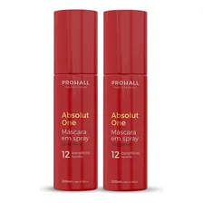 2 Prohall Spray Absolut One 12 Beneficos Nos Seus Cabelos Foto mini 2