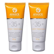 2 Protetor Solar Facial Fps35 Toque Seco 60g - Anasol Foto mini  2