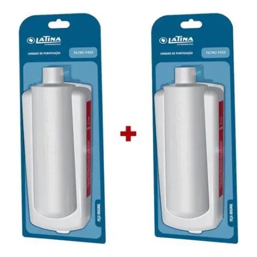 2 Refil Filtro Latina P355 Pa355 Xpa375 Puritronic Puriice Foto 1