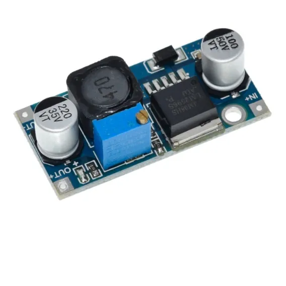 2 Regulador Tensão Step Down Buck Dc-dc Lm2596 3a Arduino Foto 1